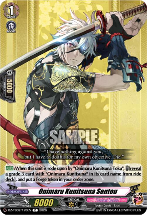 Onimaru Kunitsuna Sentou (DZ-TB02/126EN) [Touken Ranbu: ONLINE 2026]