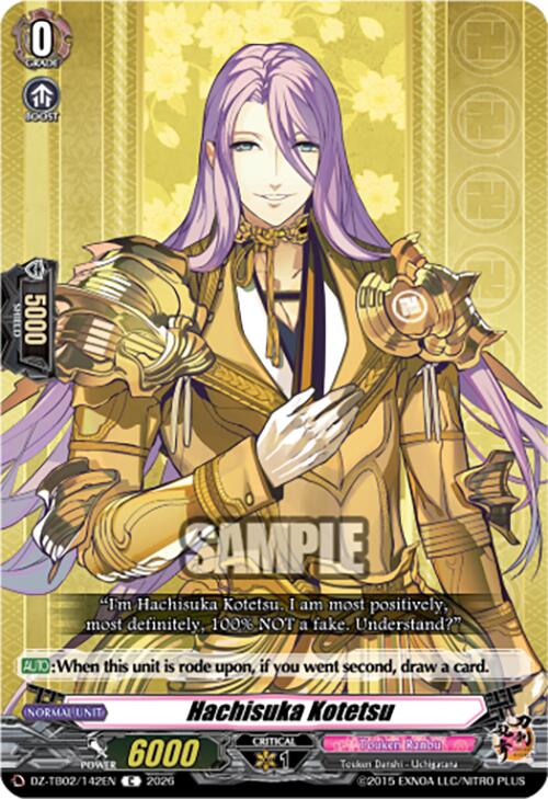 Hachisuka Kotetsu (DZ-TB02/142EN) [Touken Ranbu: ONLINE 2026]