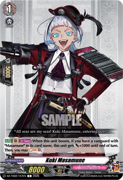 Kuki Masamune (DZ-TB02/157EN) [Touken Ranbu: ONLINE 2026]