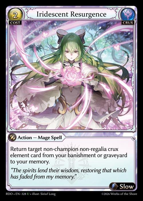 Iridescent Resurgence (328) [Radiant Origins]