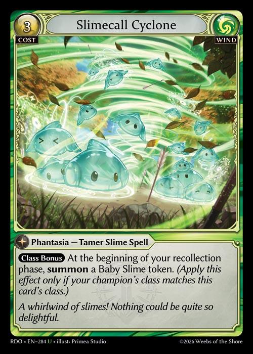 Slimecall Cyclone (284) [Radiant Origins]