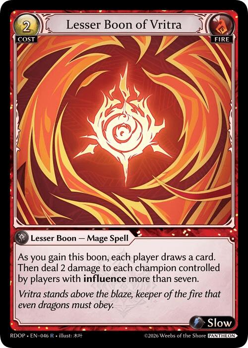 Lesser Boon of Vritra (46) [Radiant Origins: Pantheon]