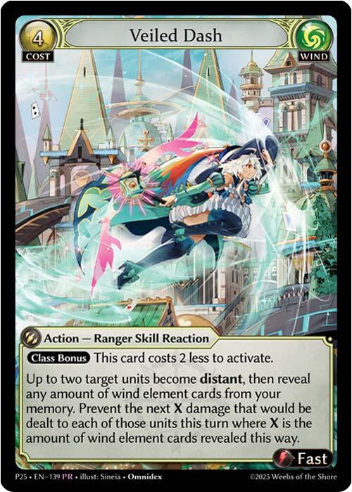 Veiled Dash (139) [Promotional Cards]