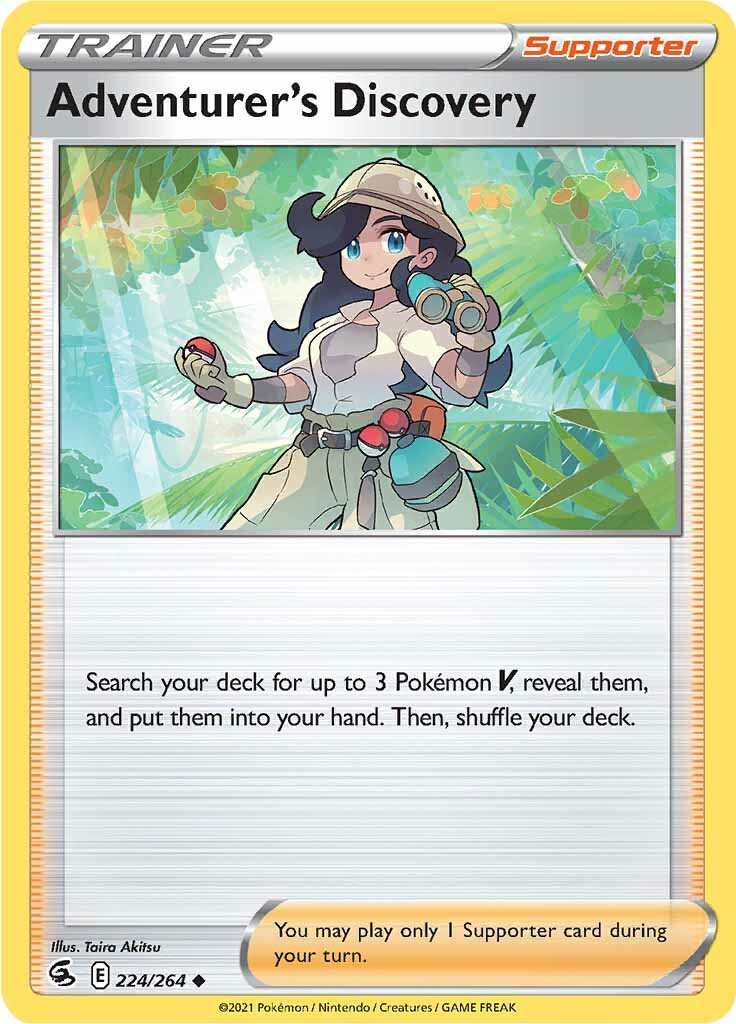 Adventurer's Discovery (224/264) [Sword & Shield: Fusion Strike]