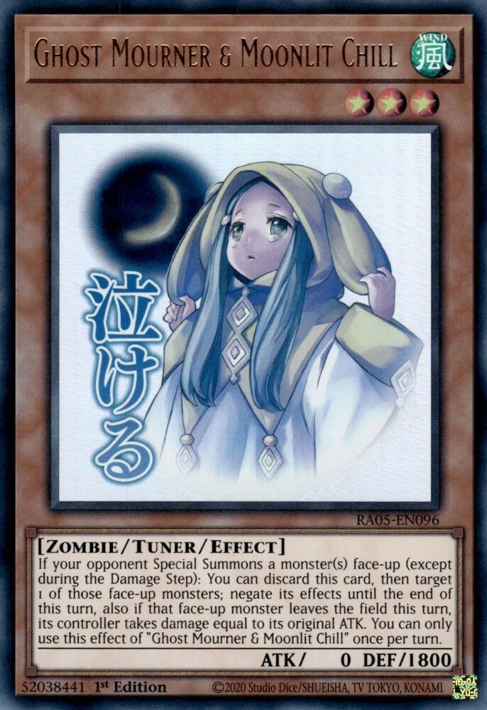 Ghost Mourner & Moonlit Chill [RA05-EN096] Ultra Rare