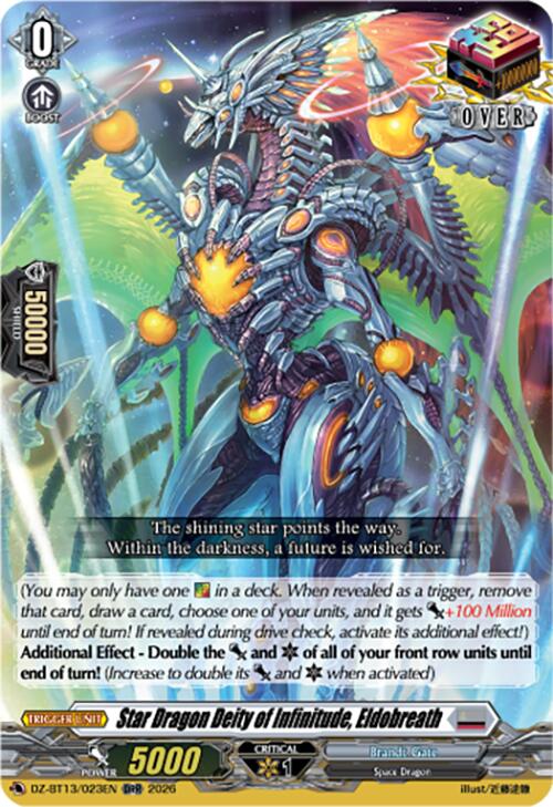 Star Dragon Deity of Infinitude, Eldobreath (DZ-BT13/023EN) [Parallactic Clash]