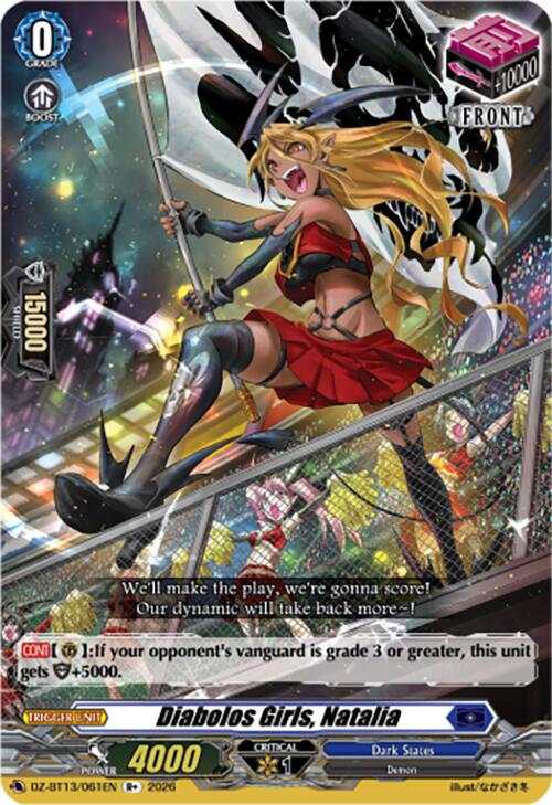 Diabolos Girls, Natalia (DZ-BT13/061EN) [Parallactic Clash]