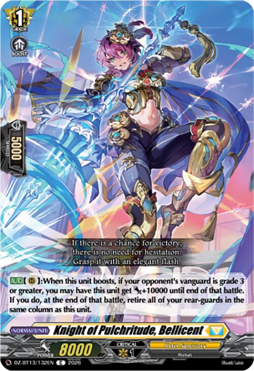 Knight of Pulchritude, Bellicent (DZ-BT13/132EN) [Parallactic Clash]