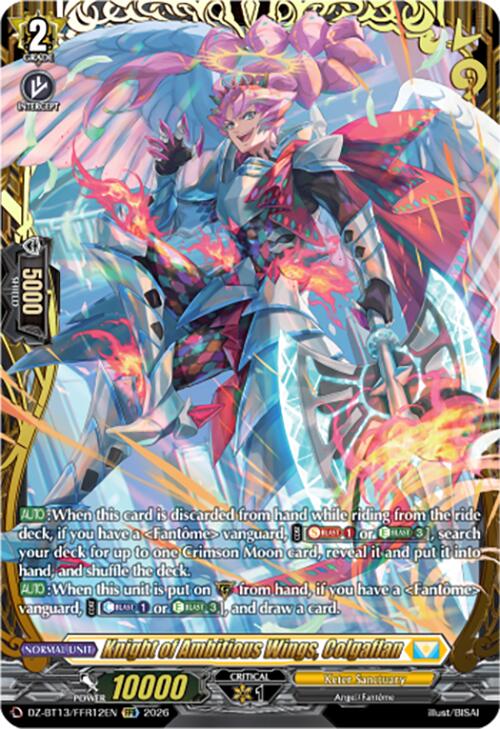 Knight of Ambitious Wings, Colgaflan (DZ-BT13/FFR12EN) [Parallactic Clash]