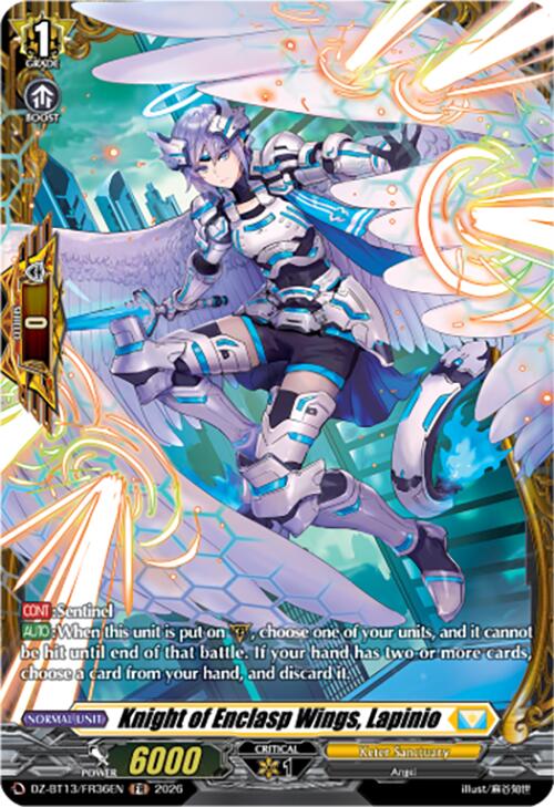 Knight of Enclasp Wings, Lapinio (DZ-BT13/FR36EN) [Parallactic Clash]