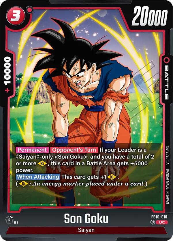 Son Goku (FB10-010) [Cross Force]