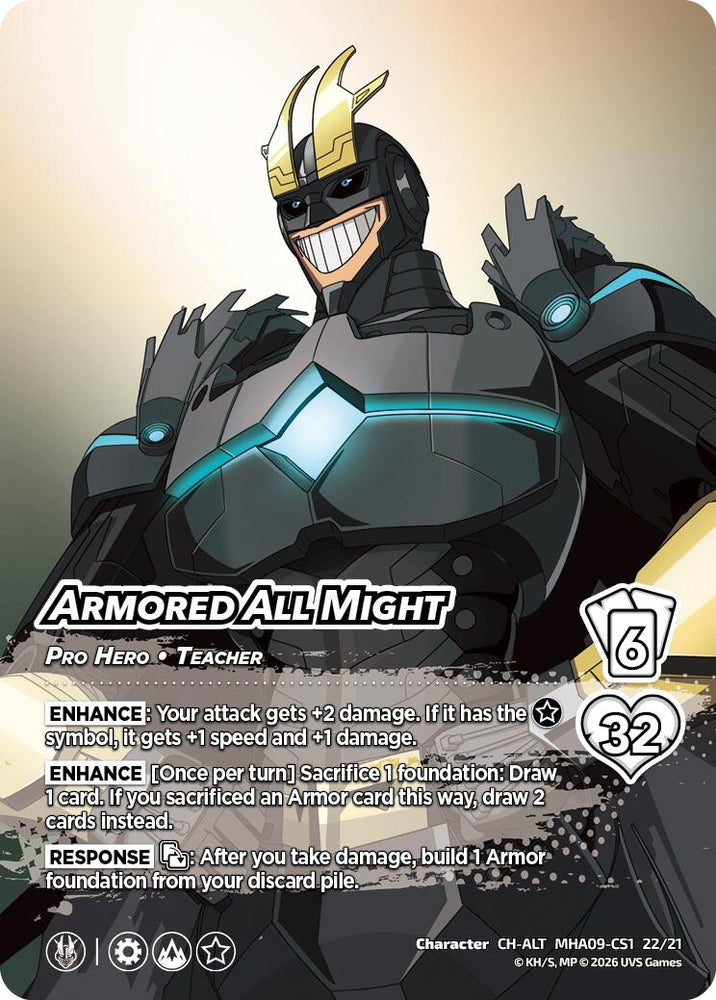 Armored All Might (Alternative Art) [Challenger Series: My Hero Academia - Final Battle]