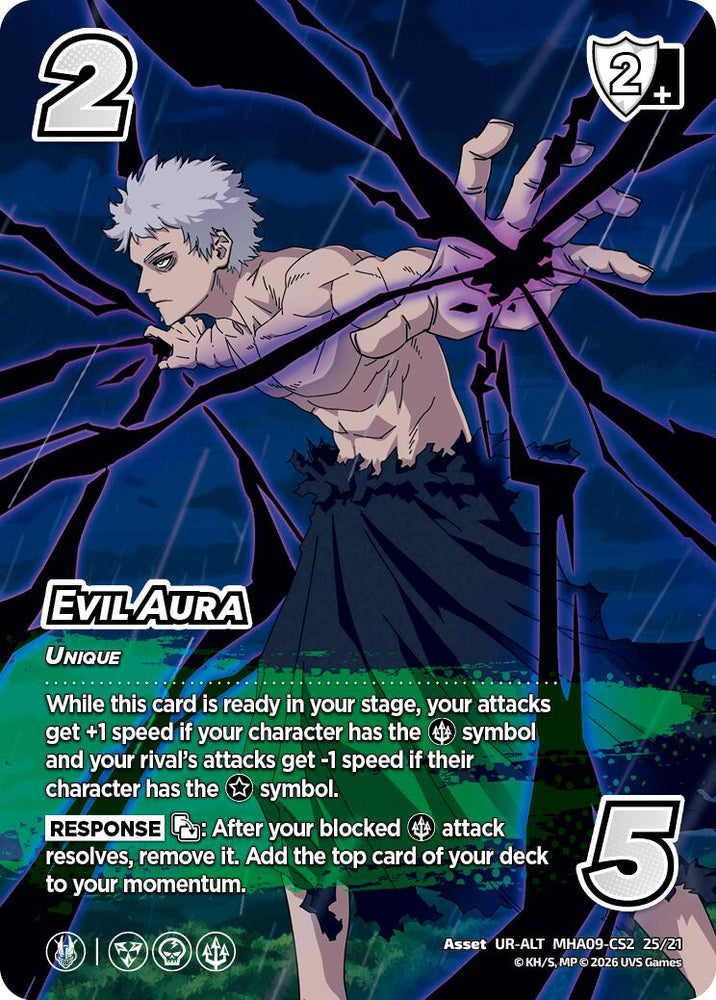 Evil Aura (Alternative Art) [Challenger Series: My Hero Academia - Final Battle]
