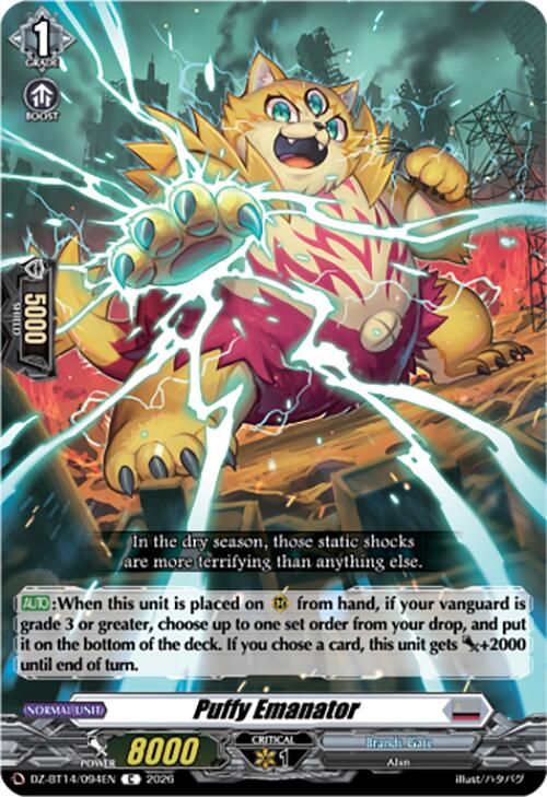 Puffy Emanator (DZ-BT14/094EN) [Envoys of the Crimson Moon]