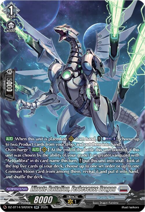 Librate Battalion, Ferbeseuss Dragon (DZ-BT14/SR20EN) [Envoys of the Crimson Moon]