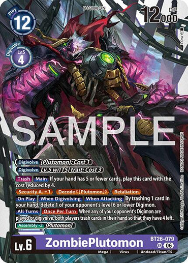 ZombiePlutomon [BT26-079] [Timeless Bonds]