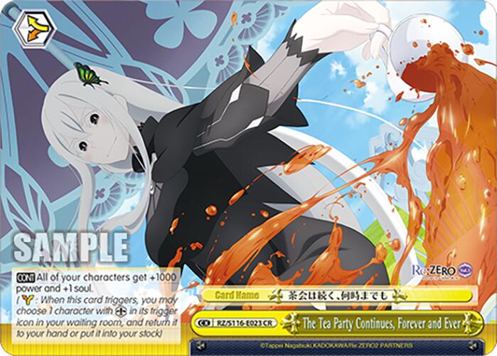 The Tea Party Continues, Forever and Ever (RZ/S116-E023) [Re:ZERO -Starting Life in Another World- Vol.3]