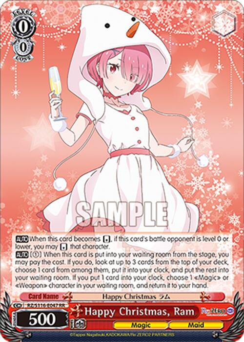 Happy Christmas, Ram (RZ/S116-E047) [Re:ZERO -Starting Life in Another World- Vol.3]