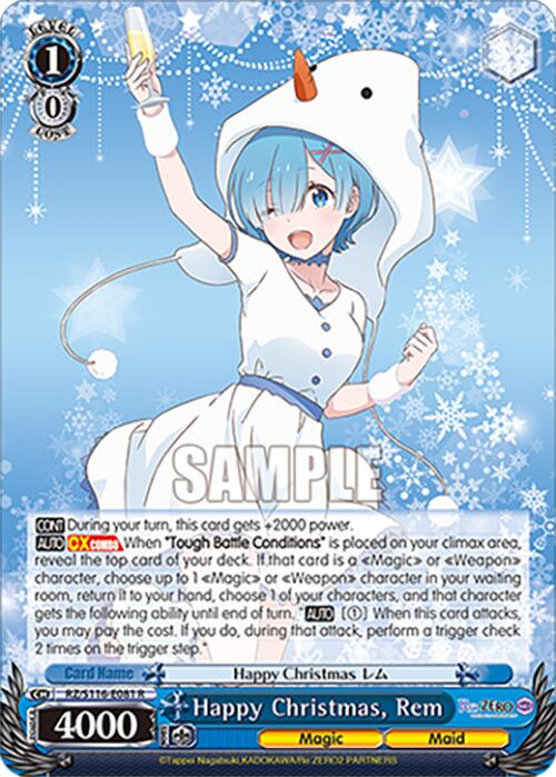 Happy Christmas, Rem (RZ/S116-E081) [Re:ZERO -Starting Life in Another World- Vol.3]