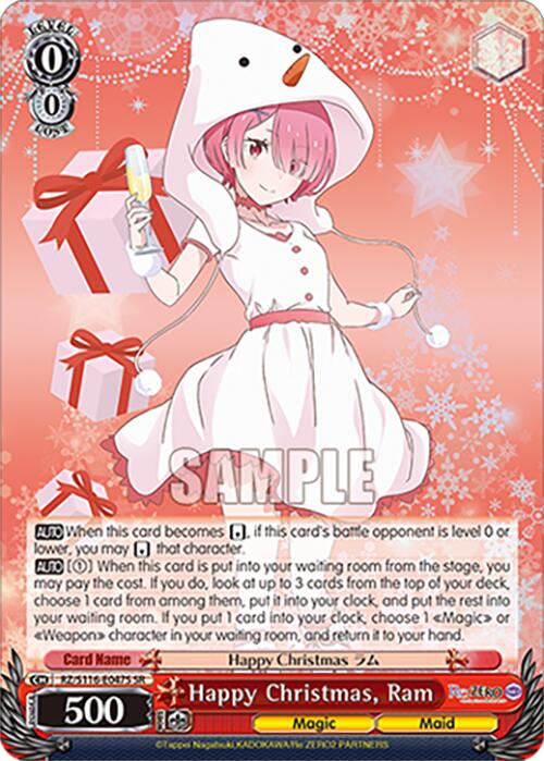 Happy Christmas, Ram (SR) (RZ/S116-E047S) [Re:ZERO -Starting Life in Another World- Vol.3]