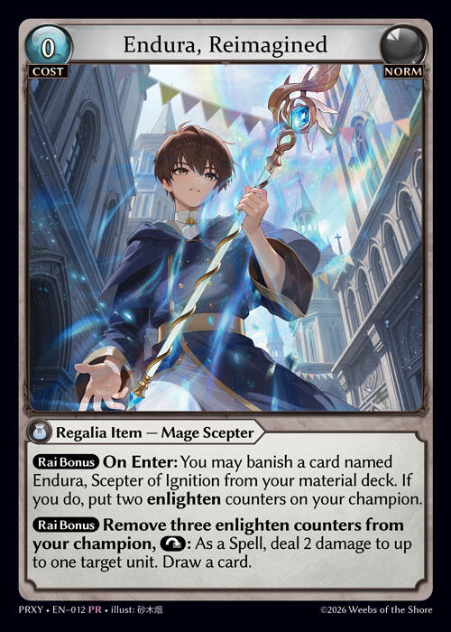 Endura, Reimagined (12) [Proxia's Vault]