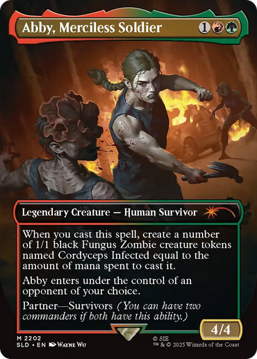 Abby, Merciless Soldier [Secret Lair Drop Series]