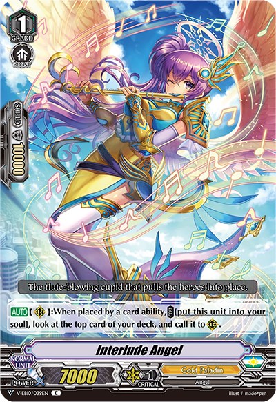 Interlude Angel (V-EB10/039EN) [The Mysterious Fortune]