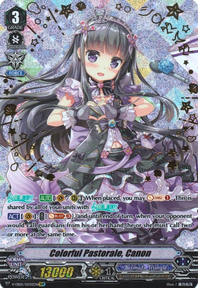 Colorful Pastorale, Canon (V-EB05/SV02EN) [Primary Melody]