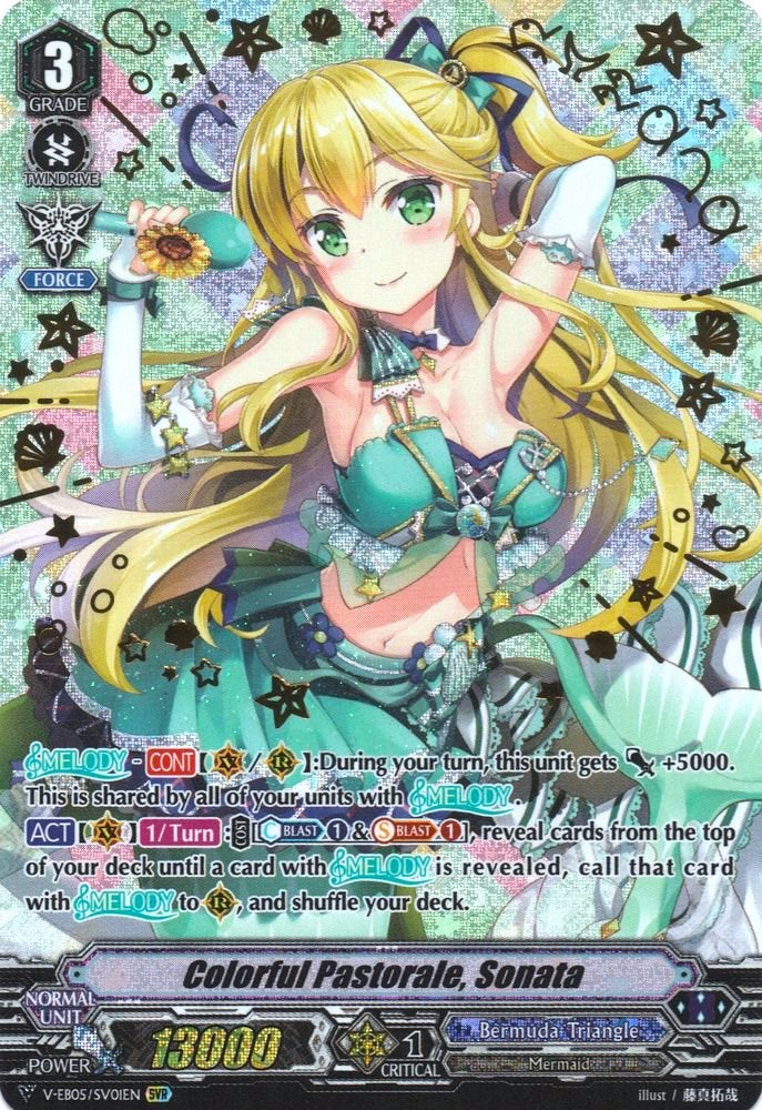 Colorful Pastorale, Sonata (V-EB05/SV01EN) [Primary Melody]