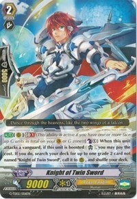 Knight of Twin Sword (G-TD02/006EN) [Divine Swordsman of the Shiny Star]