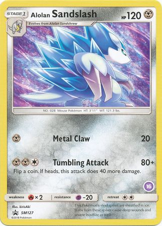 Alolan Sandslash (SM127) (Deck Exclusive #16) [Sun & Moon: Trainer Kit - Alolan Sandslash]