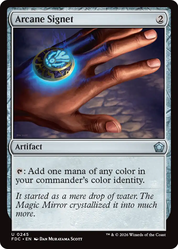 Arcane Signet (0245) [Foundations Commander]
